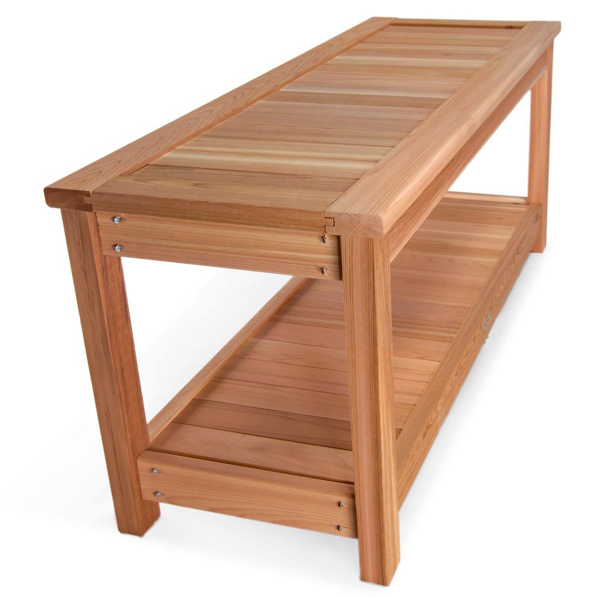 Cedar Sauna Bench U92735