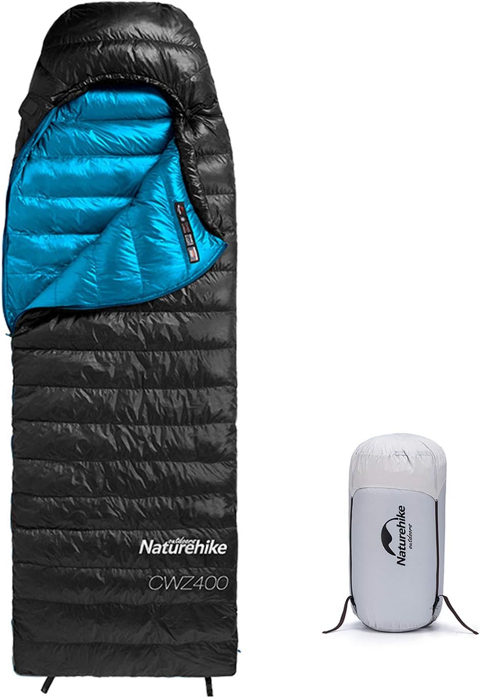 Ultralight Goose Down Sleeping Bag with Compression Sack J7023