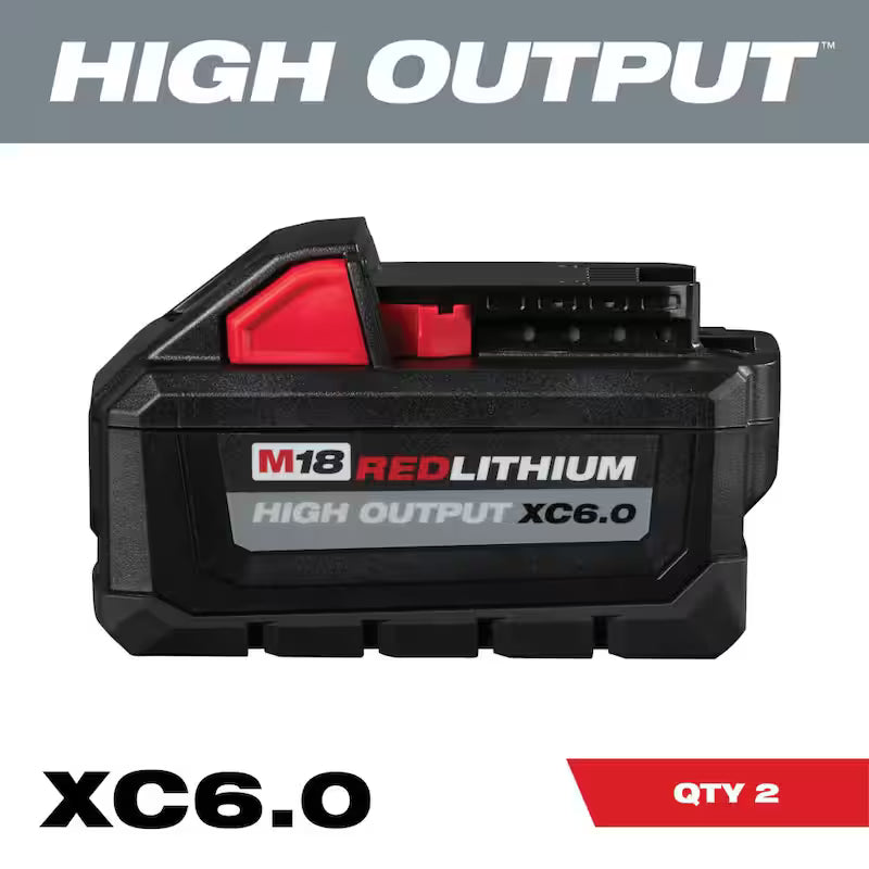 18-Volt Lithium-Ion 6.0Ah Battery Pack (2-Pack) M479