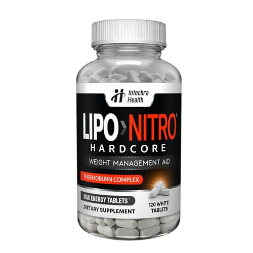 Diet Pills with Nitro Energy Dietary Supplement 120 White Tablets G259