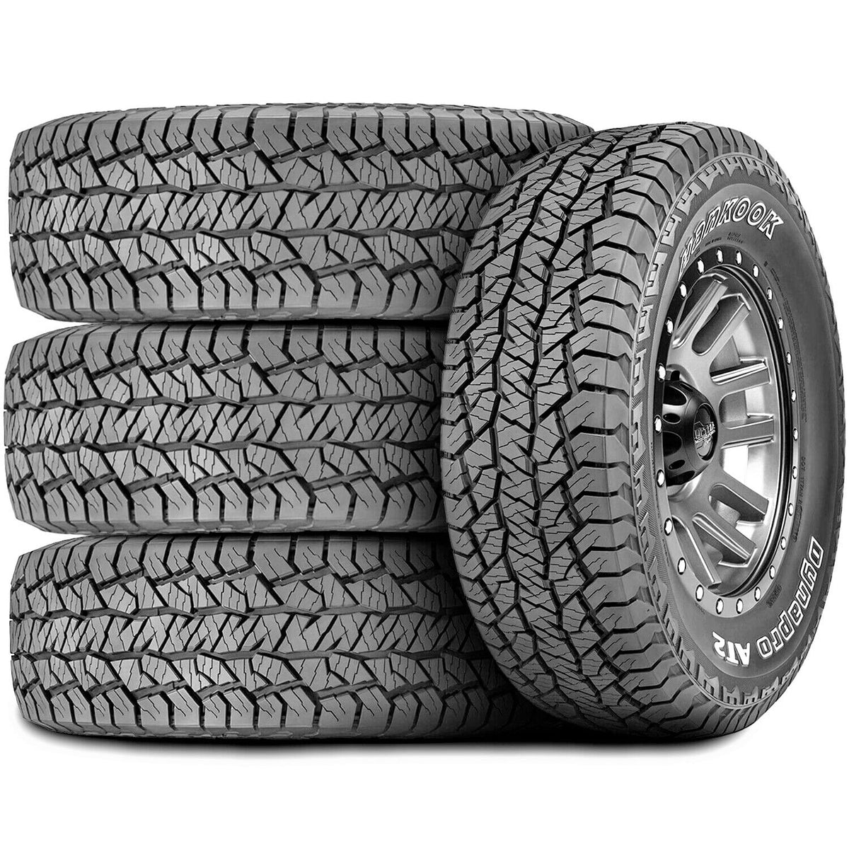 Set of 4 255/70R17 112T All Terrain Tires W157398