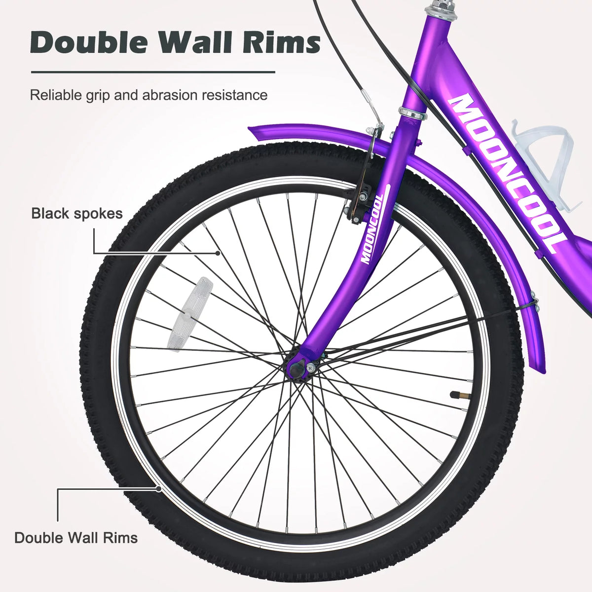 20"/24"/26" 7 Speed Adult Tricycles with Large Basket N669