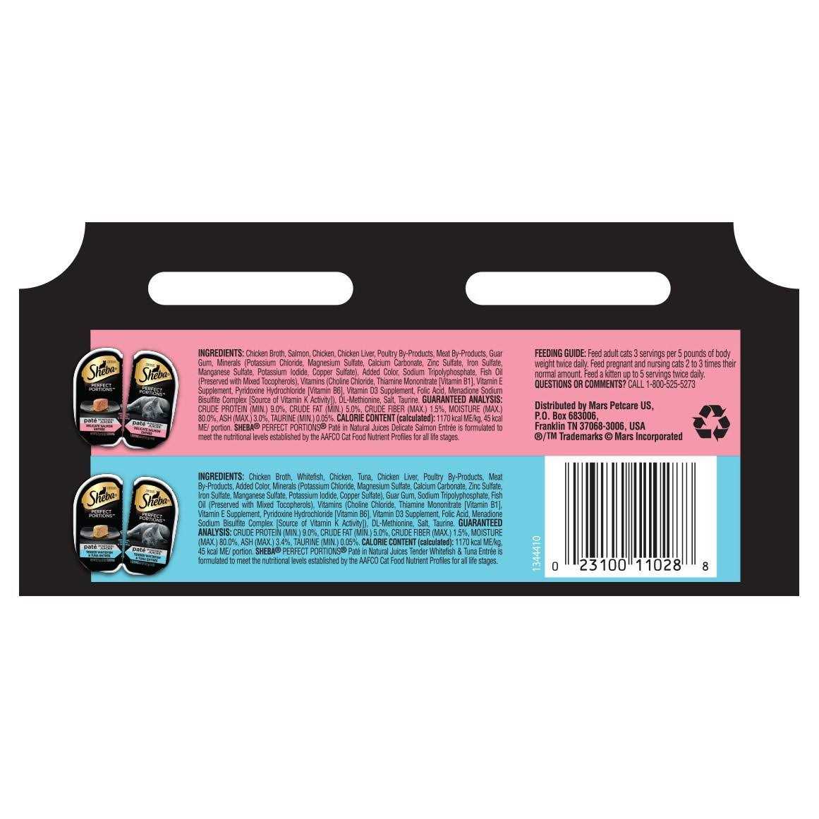 Wet Cat Food Variety Pack X1809