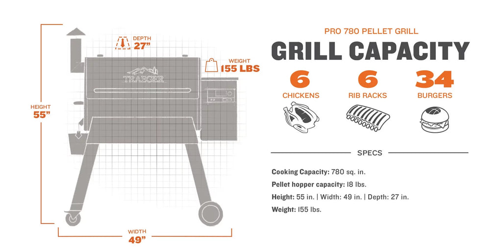 Black Wood Pellet Grill and Smoker A67880