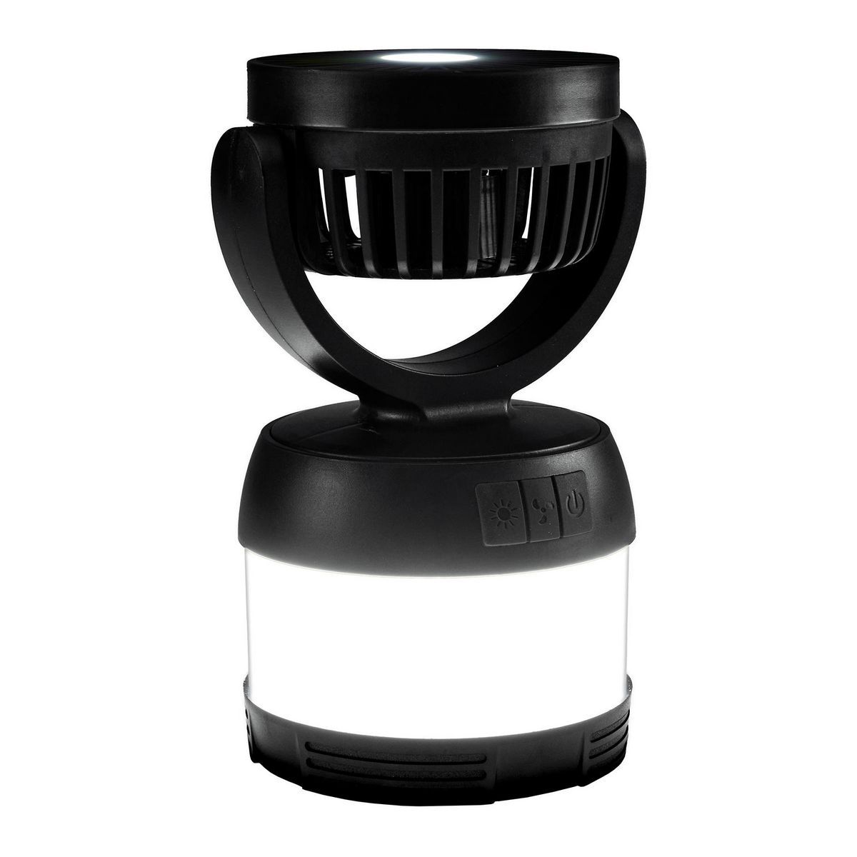 300 Lumen LED Rechargeable 3-in-1 Lantern, Fan, and Power Bank A1804
