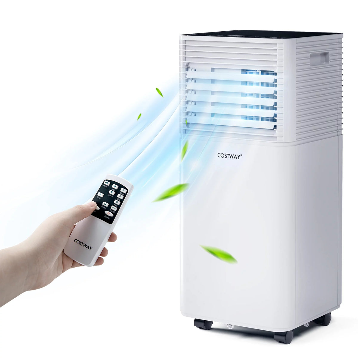 5000 BTU Portable Air Conditioner 3-in-1 Black D716730