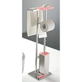 Free Standing Toilet Brush Holder Pink A86364