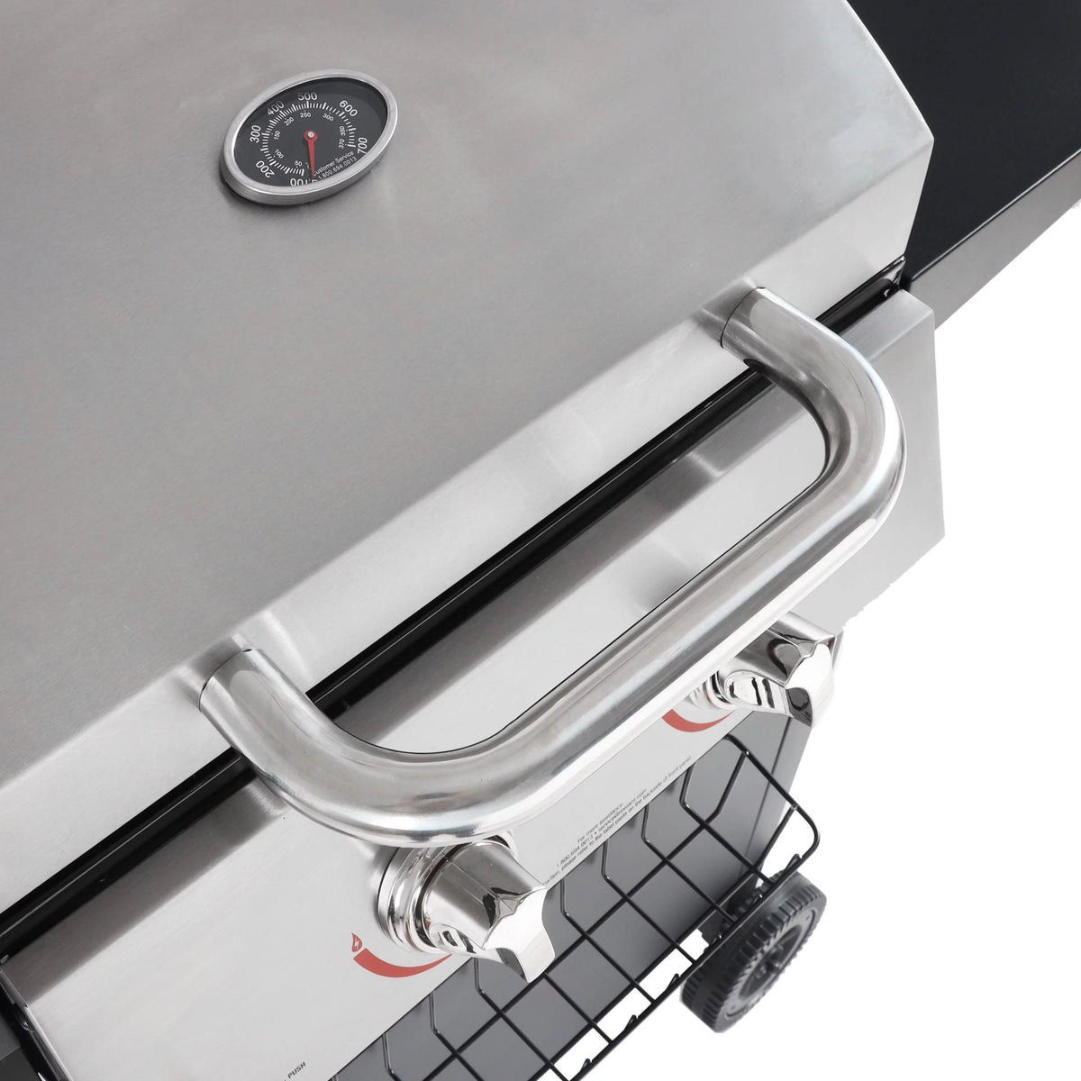2-Burner Propane Gas Grill, Stainless and Black Z317695