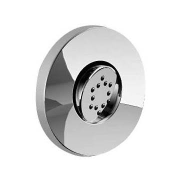 Contemporary Flush Mount Body Spray with Solid Brass Swivel Head W178