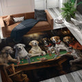Duck Tolling Retriever Dog Rug, Wild Animals Prints Area Rug L8956