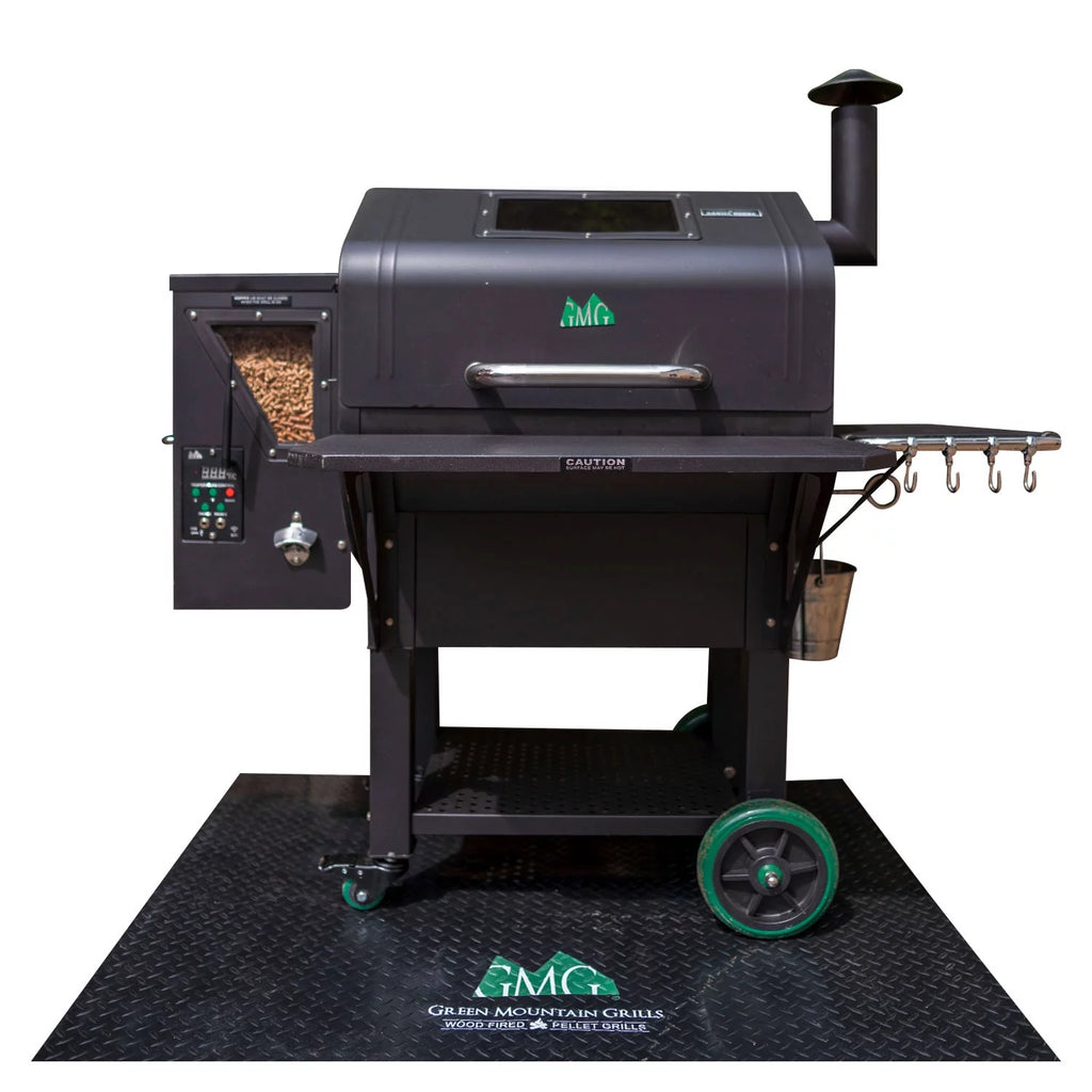 Black BBQ Floor Mat E366311