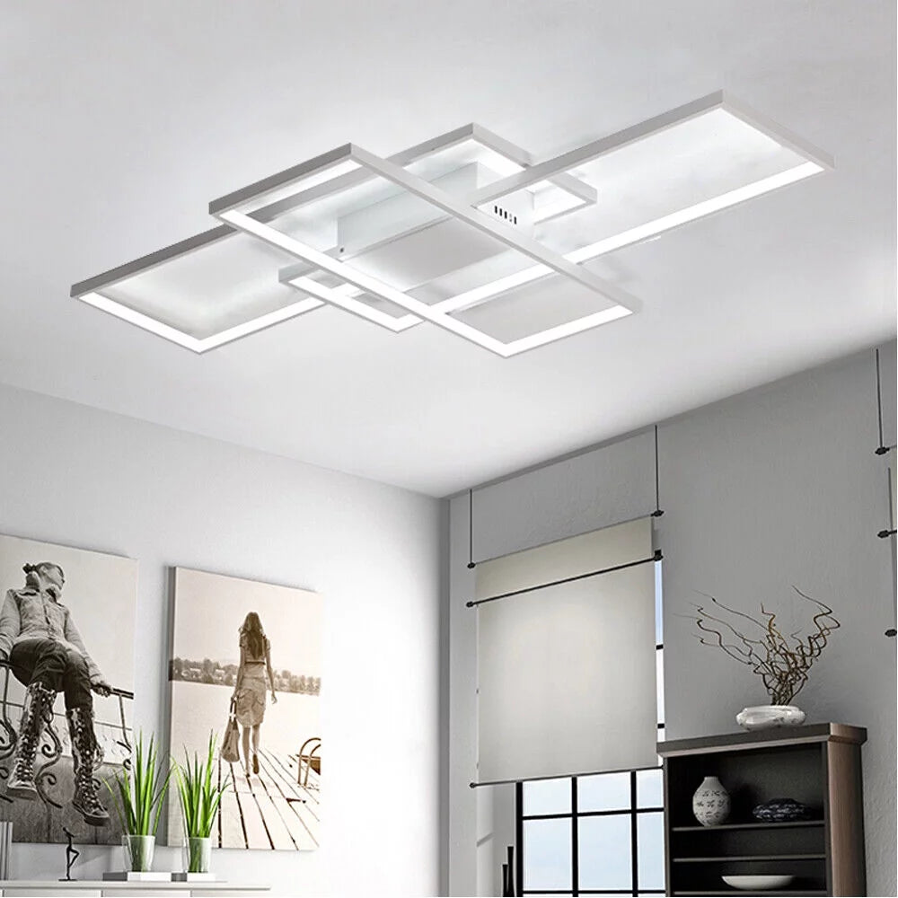 Modern LED Ring Flush Mount Ceiling Light Acrylic Lampshade G323