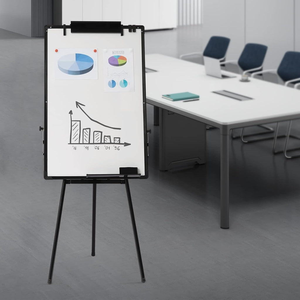 Height Adjustable Tripod Whiteboard, 36×24 inch O5132