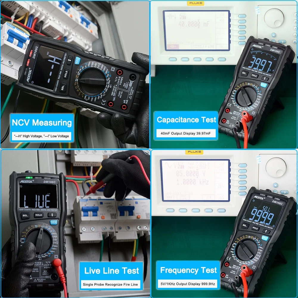 True RMS Multifunctional Digital Multimeter M13807