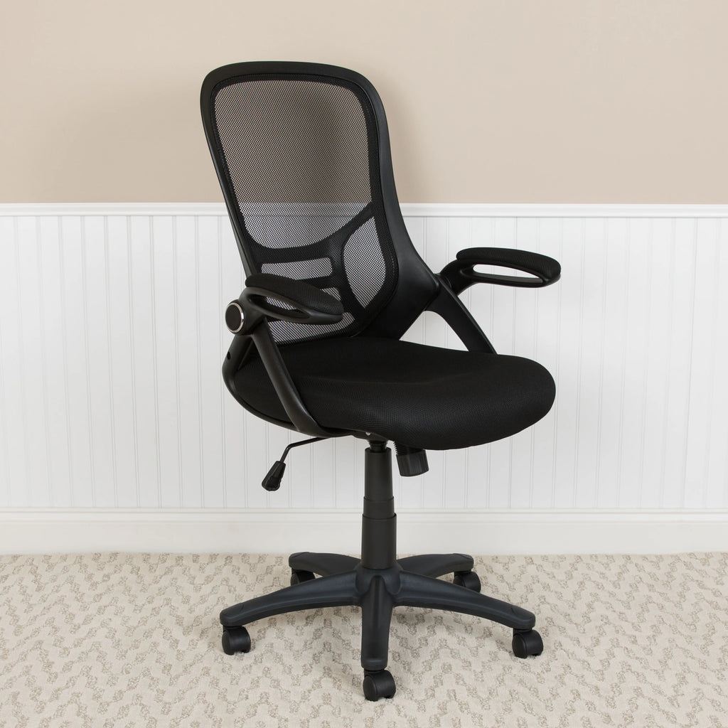 High Back Mesh Ergonomic Swivel Office Chair White F939