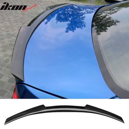 Black Trunk Spoiler Lip Wing T1542