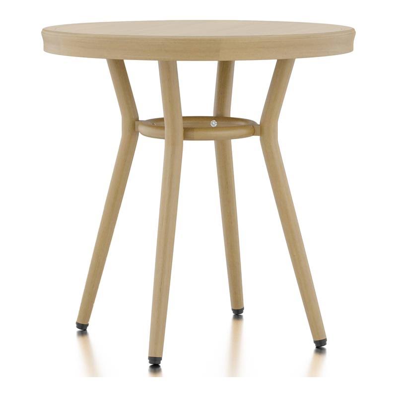 Light Blue Metal Patio 3-Piece Table and Chair Set Q27743