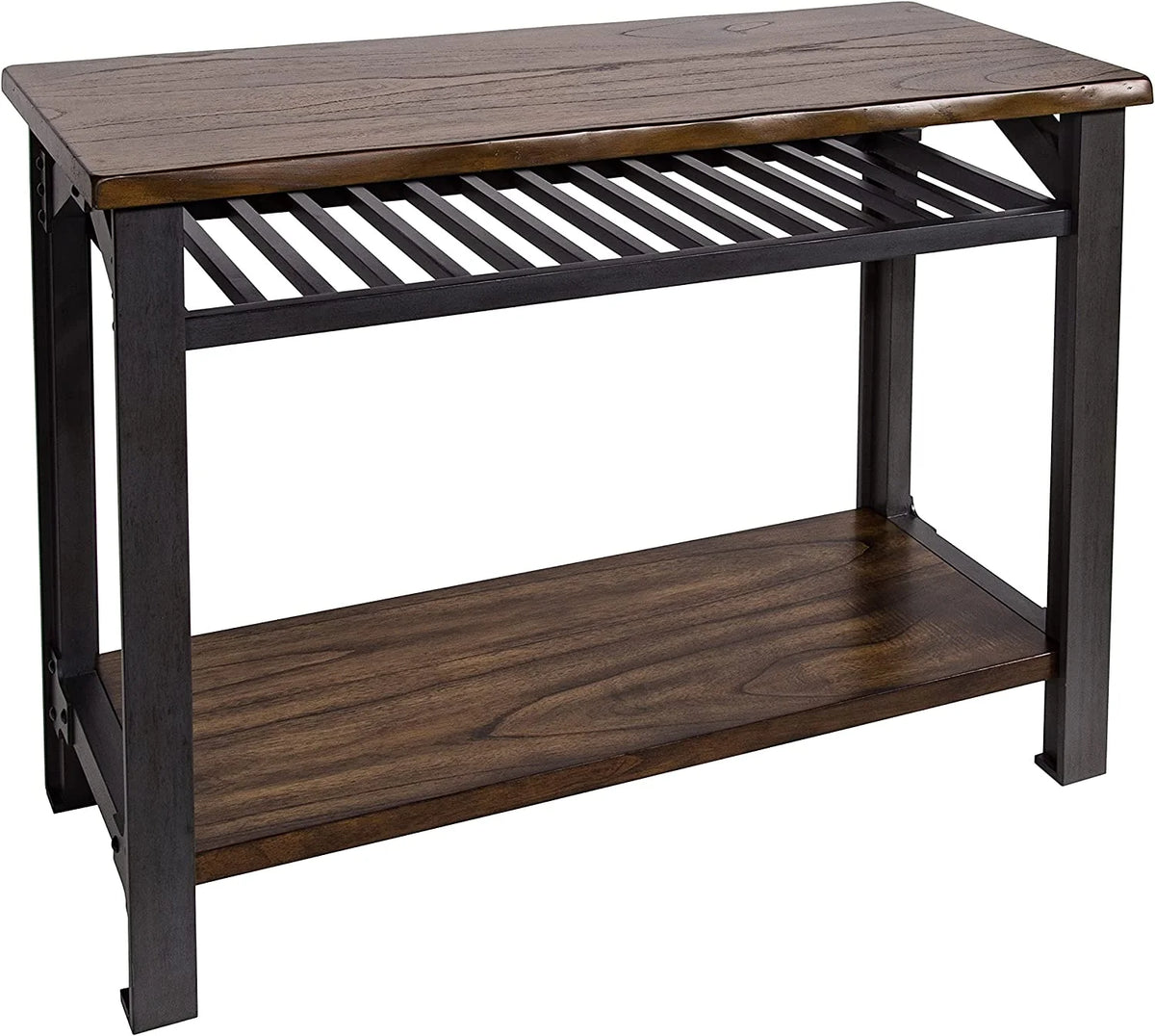 Console Table Graphite Grey Brown H2967