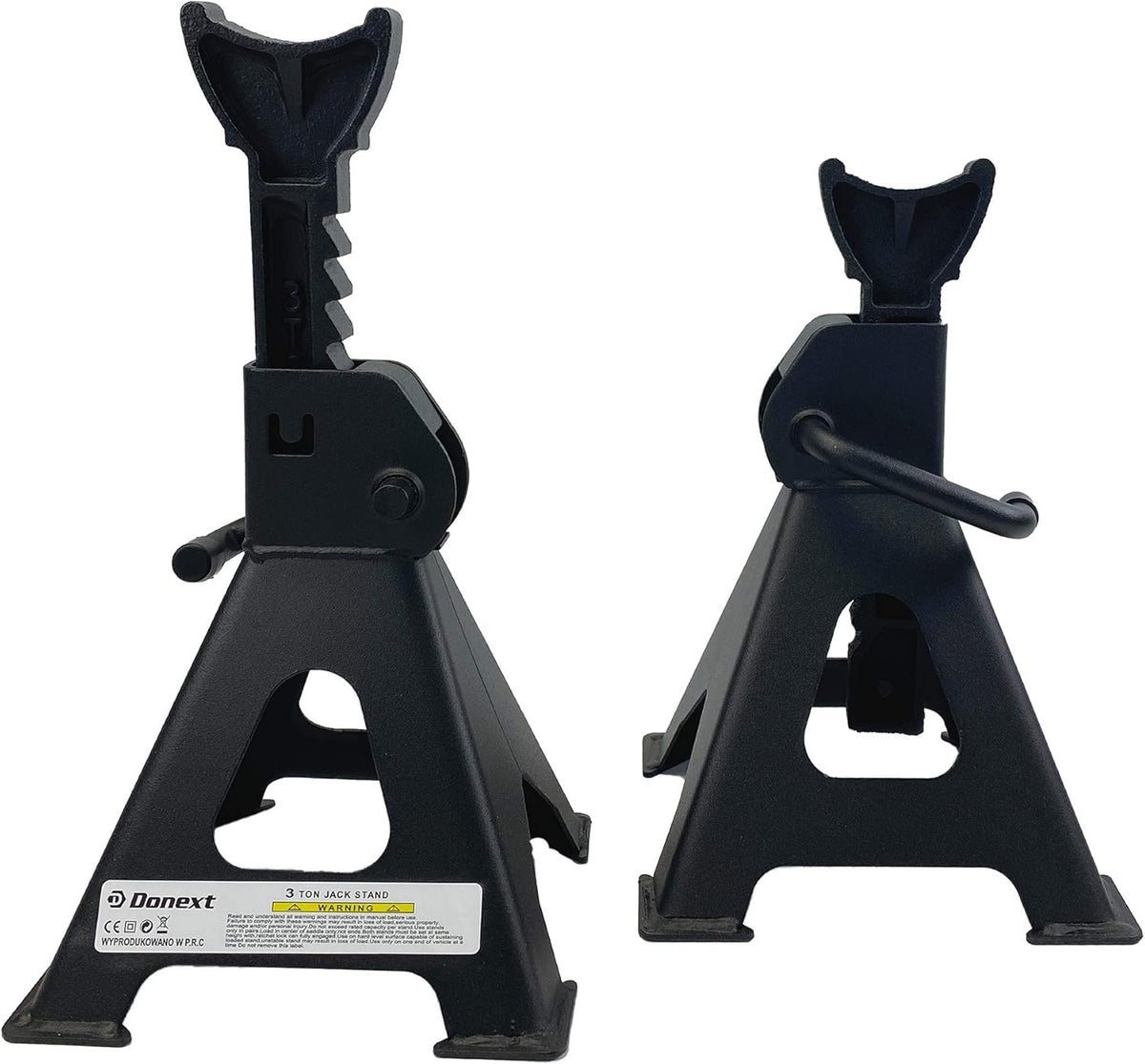 6 Ton Capacity Steel Jack Stands, 1 Pair K70392