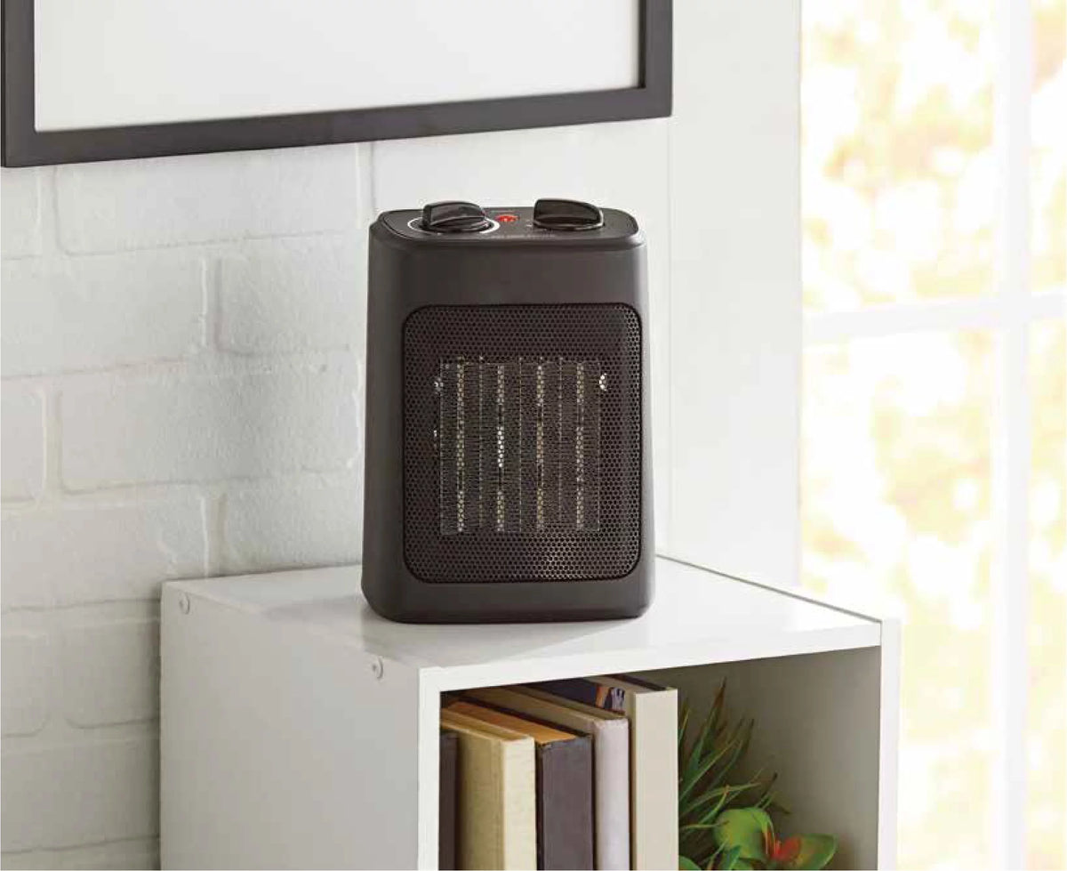 Black Ceramic Electric Space Heater Q528