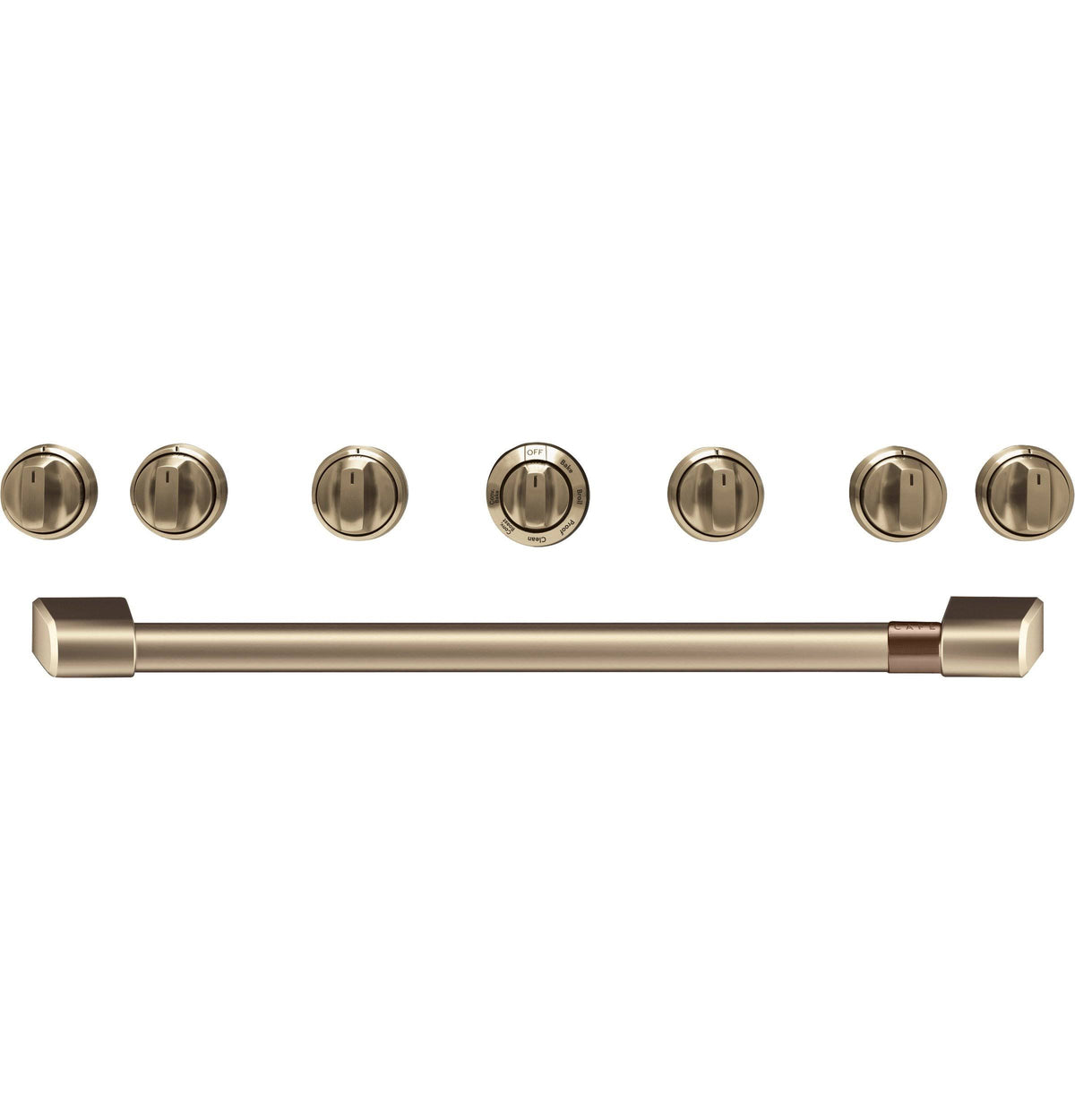 Brushed Bronze Handle and Knob Kit N1288