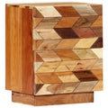 Bedside Cabinet Solid Reclaimed Wood R983