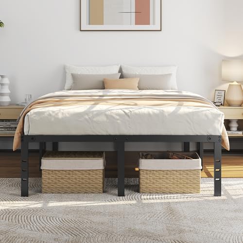 14 Inch Full Metal Platform Bed Frame with Under Bed Storage X92020