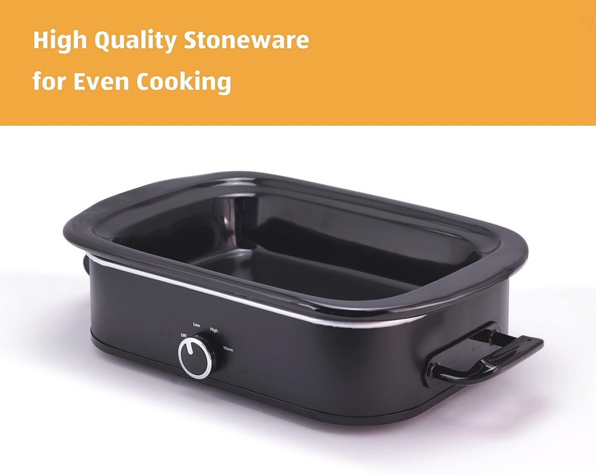 4-Quart Manual Slow Cooker with Keep Warm Setting J293