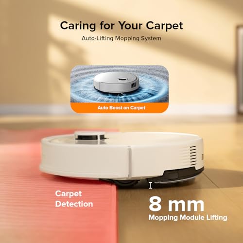 Robot Vacuum and Mop Cleaner with DuoRoller Brush S9705