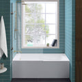 54x22 Alcove Soaking Bathtub S58115