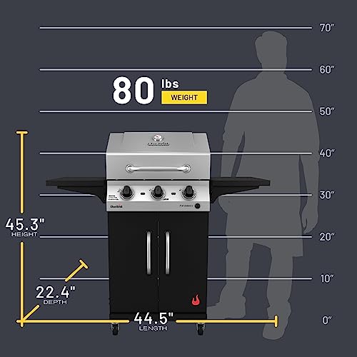 2-Burner Propane Gas Stainless Steel Grill L3520