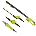 Cordless Lawn Care System with Hedge Trimmer Pole Saw and Leaf Blower I66299