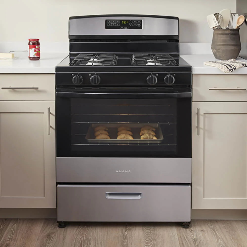 30-inch Gas Range in Stainless Steel O177