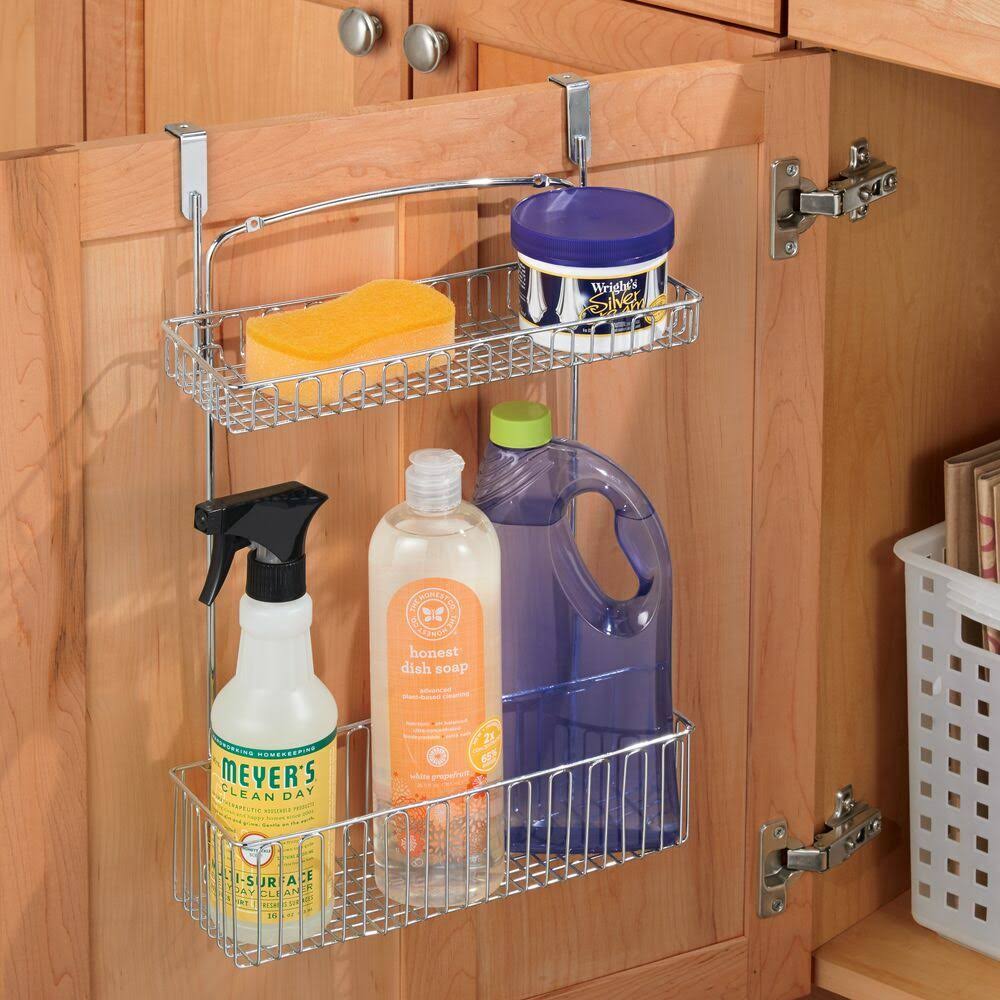 Over Cabinet Hanging Storage Organizer Basket C564802