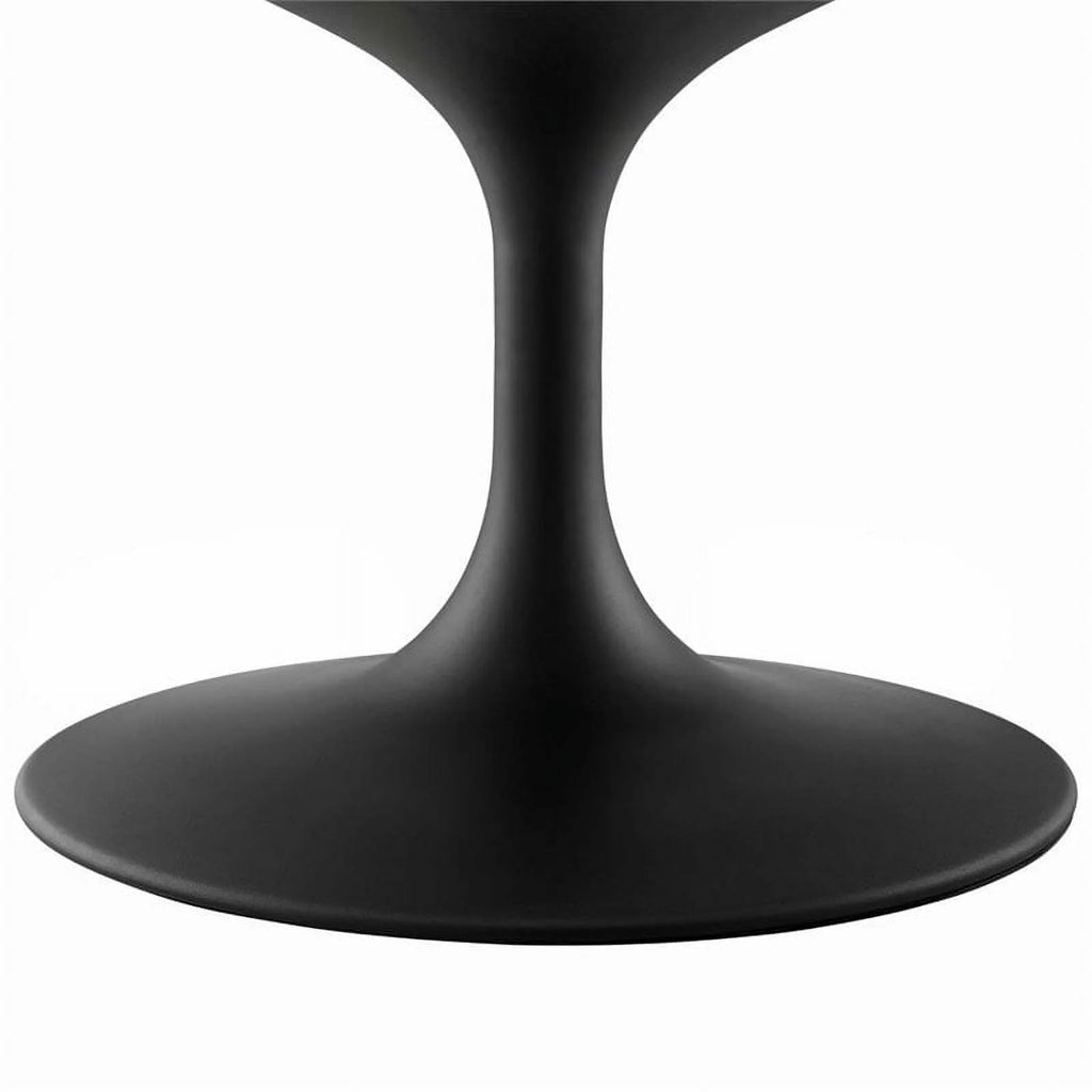 48" Oval Top Metal Coffee Table D9996