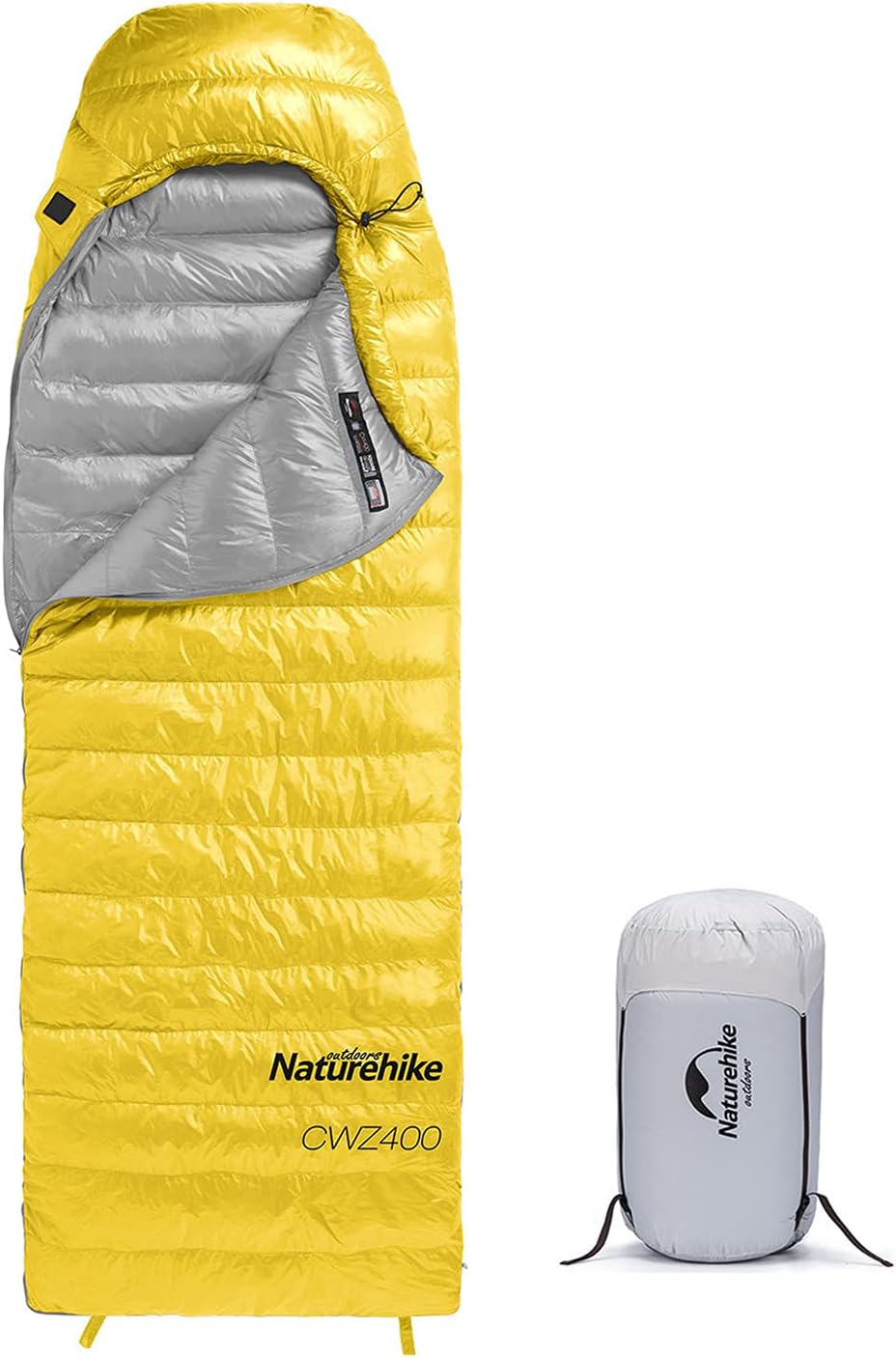 Ultralight Goose Down Sleeping Bag with Compression Sack J7023