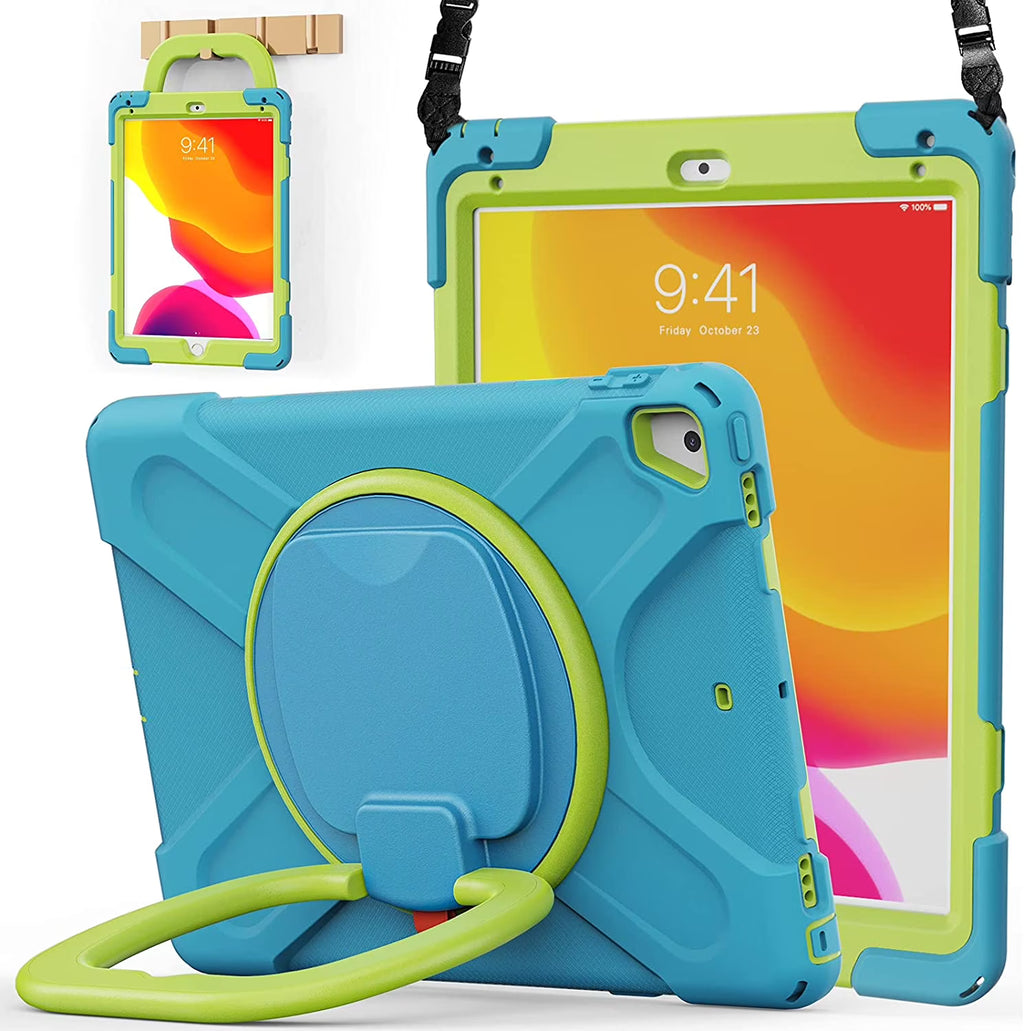 iPad 9.7 inch Shockproof Rugged Cover with Pencil Holder J14031