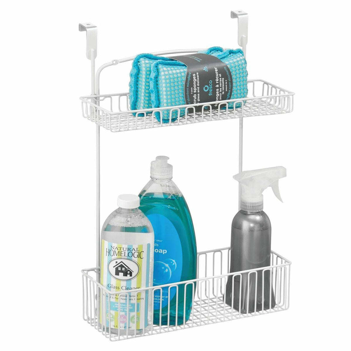 Over Cabinet Hanging Storage Organizer Basket C564802