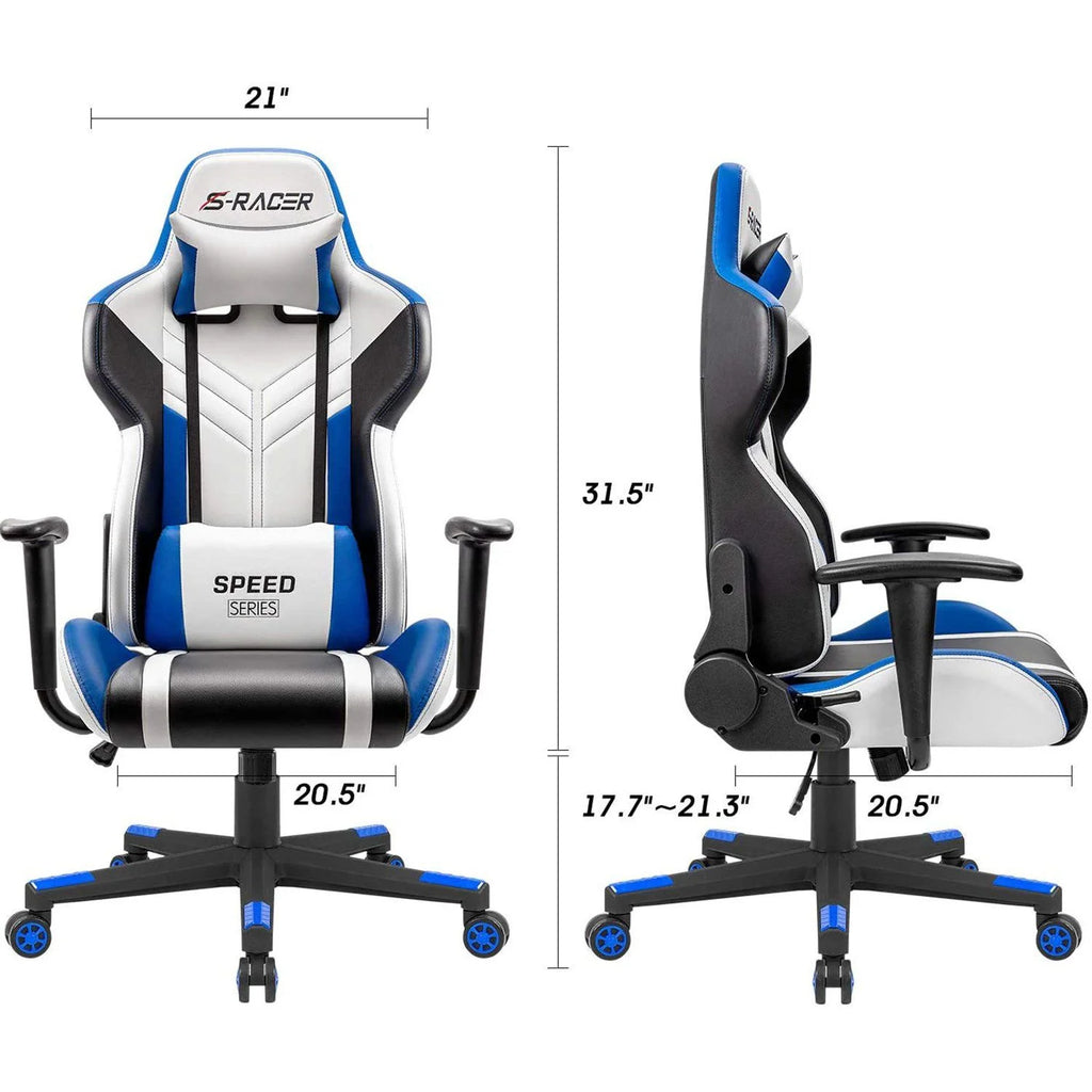 Ergonomic High Back PU Leather Gaming Chair L76678