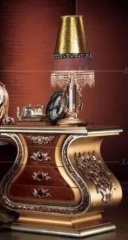 Queen Faux Leather Bed Y2804