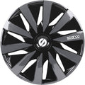 15-inch Black/Grey Wheel Covers U971