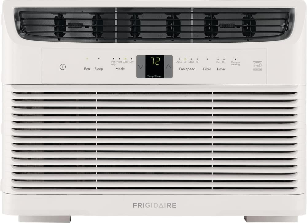 White Window-Mounted Air Conditioner, 5,000 BTU N86772