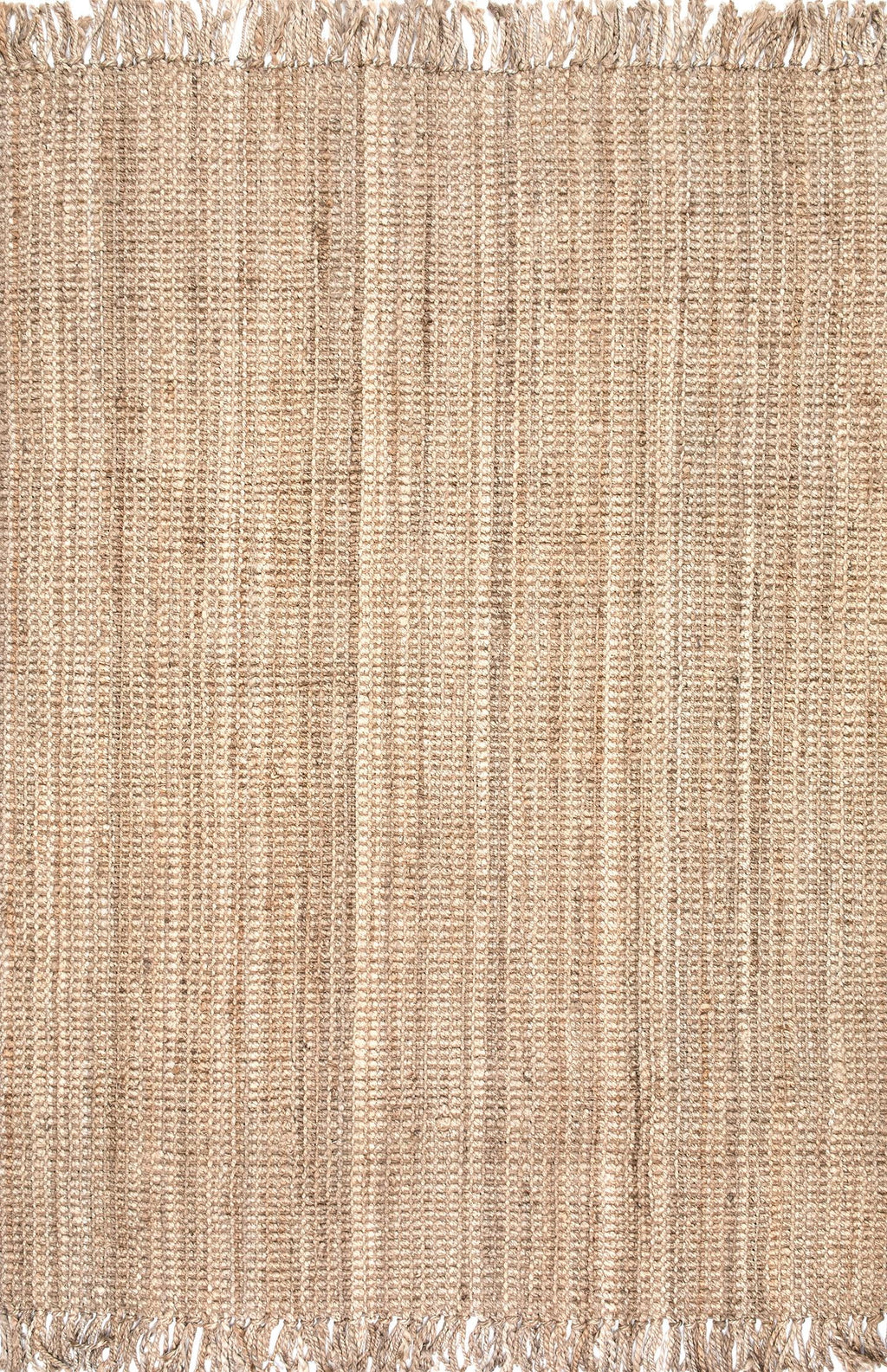 Chunky Jute Accent Rug, 2' x 3', Natural K3809