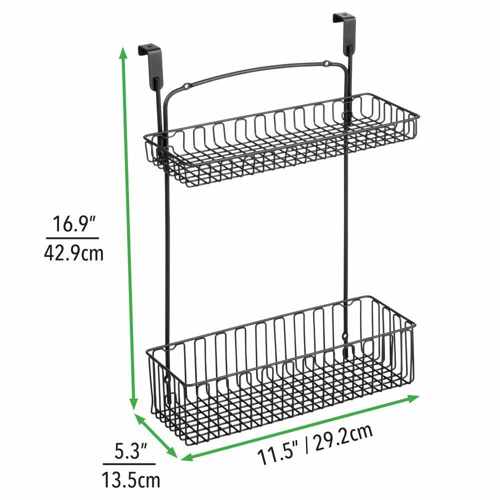 Over Cabinet Hanging Storage Organizer Basket C564802