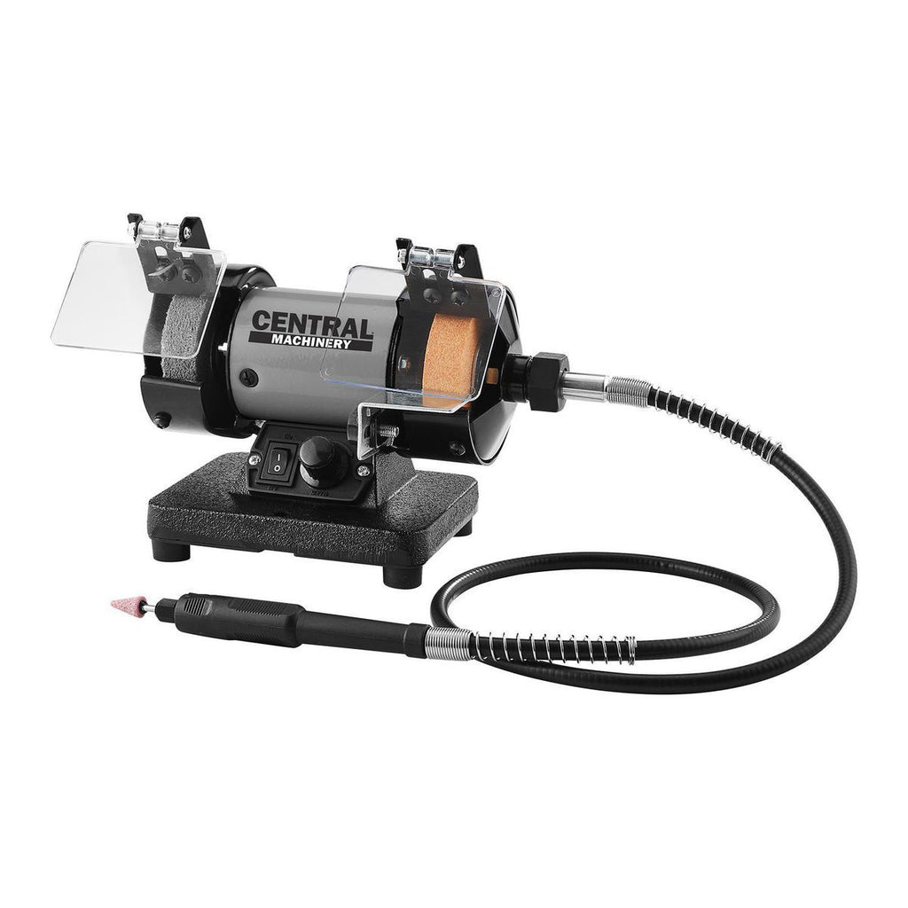 3 in. Bench Grinder with Flex Shaft V213