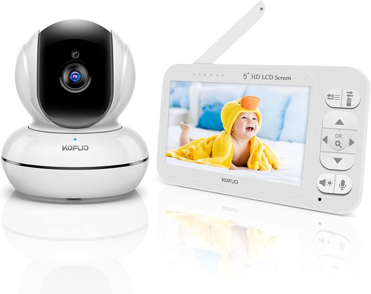 5" Video Baby Monitor with Camera and Night Vision B454122