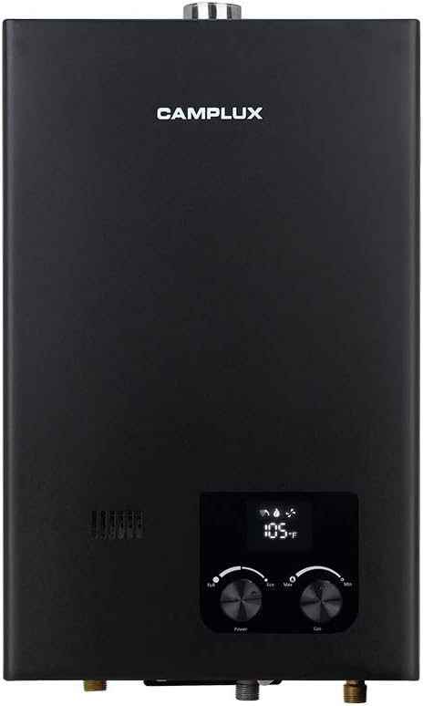 2.64 GPM Propane Tankless Water Heater with Digital Display R482074