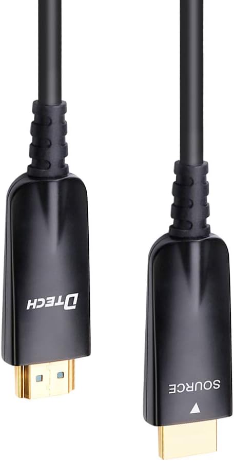 50m Fiber Optic HDMI Cable Black R588