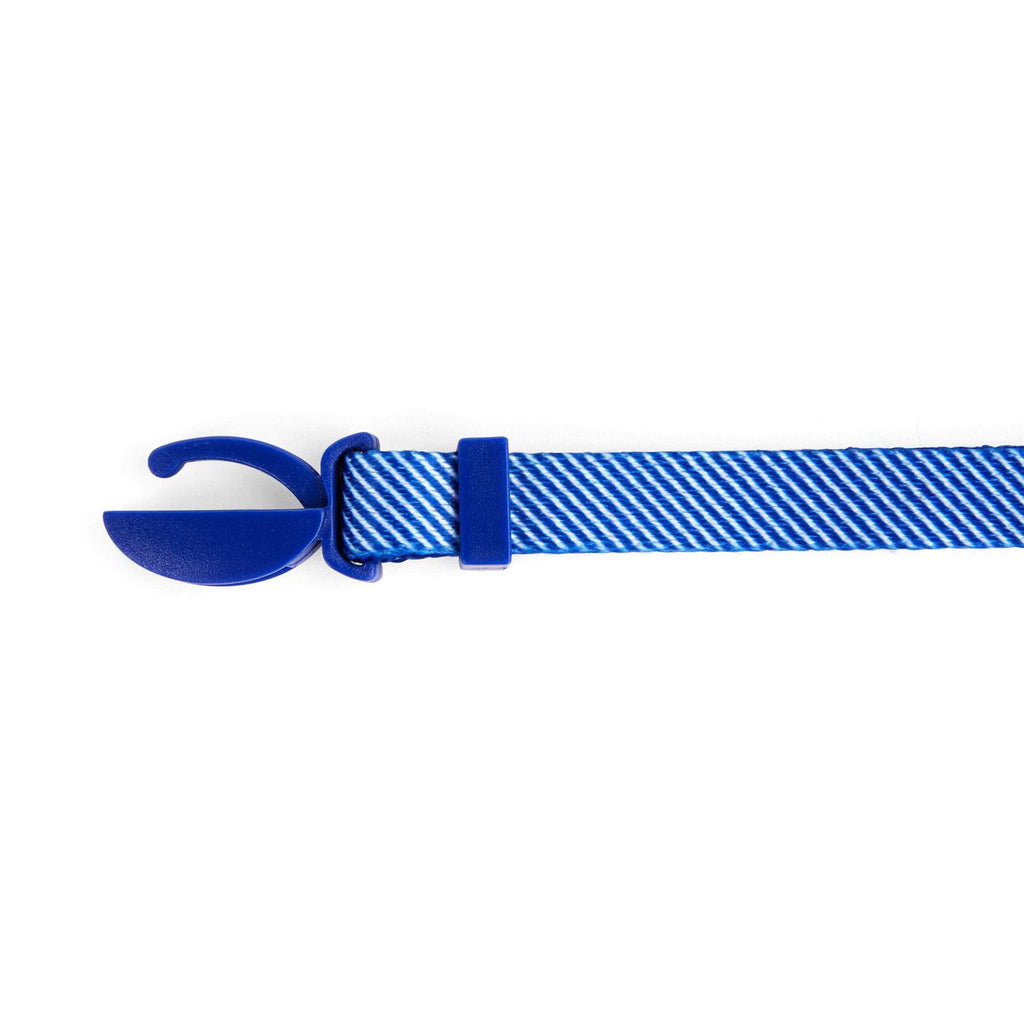 Blue Seersucker Breakaway Bowtie Kitten Collar X381838