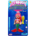 4.5'' Mermaid Doll with Brush, Assorted Colors Case of 96 R332864